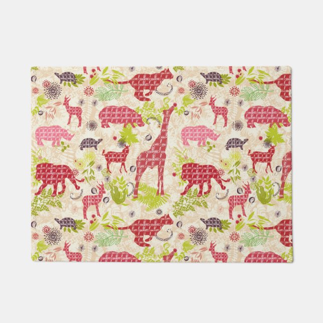 Paillasson Paradis de jungle (Devant)