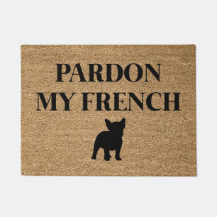Paillasson Pardon de mon français