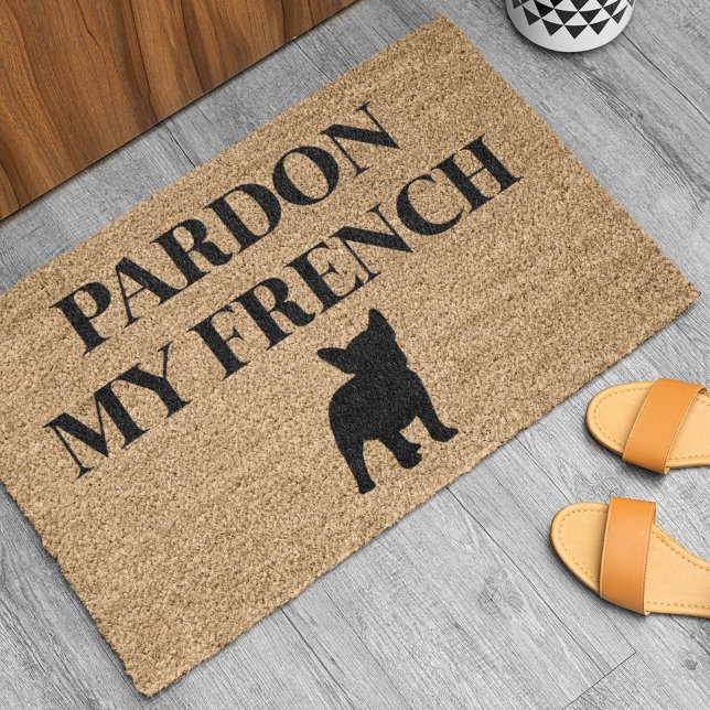 Paillasson Pardon de mon français (Créateur téléchargé)