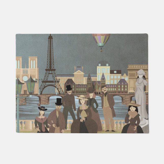 Paillasson Paris victorien (Devant)