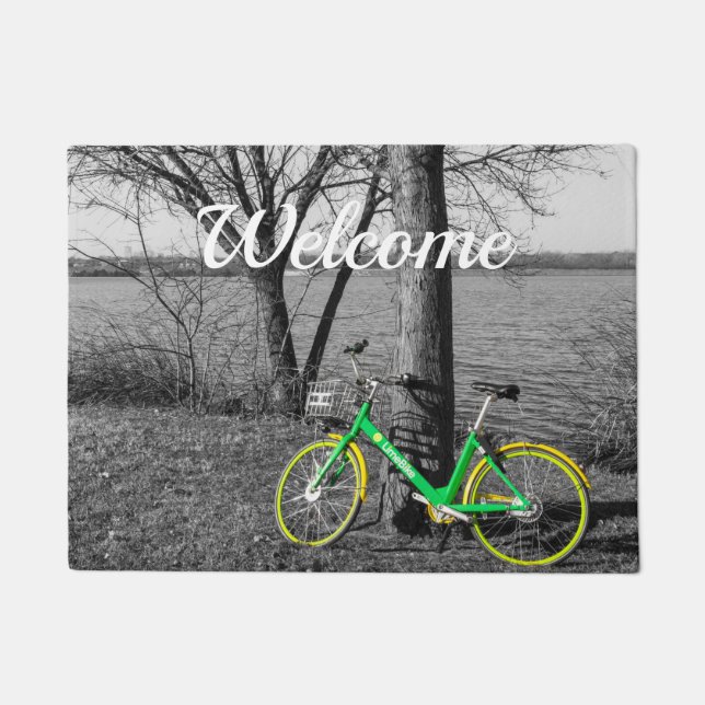 Paillasson Parking À White Rock Select Welcome Doormat (Devant)