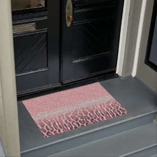 Paillasson Parties scintillant poster de animal Chic Girly Ro