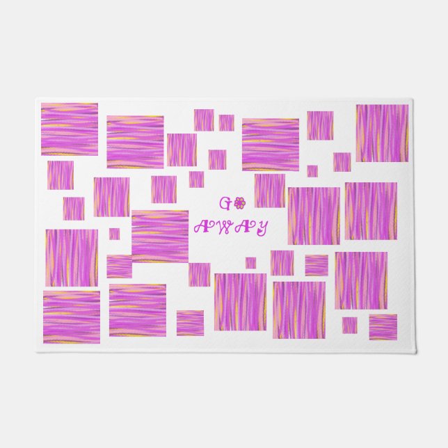 Paillasson Partir devant Porch Mats extérieurs Personnalisé (Devant)