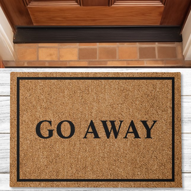Paillasson Partir Personnalisé Introvert Funny Doormat (Créateur téléchargé)