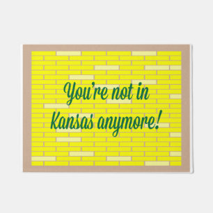 Paillasson Pas dans du Kansas la natte plus