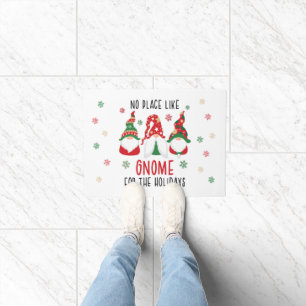 Paillasson Pas D'Endroit Comme Gnome Pour Les Fêtes Noël