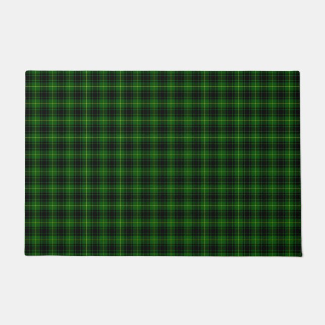 Paillasson Pâte verte de tartan MacArthur (Devant)