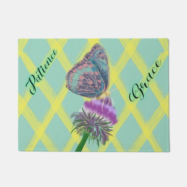 Paillasson patience et grâce (Devant)