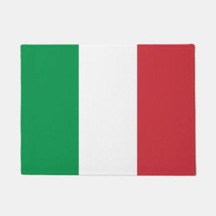 Paillasson Patriotique italien de drapeau de l'Italie