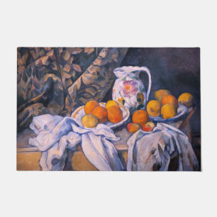 Paillasson Paul Cezanne - Nature morte au rideau