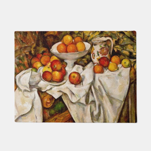 Paillasson Paul Cezanne Pommes Oranges Impressionnisme (Devant)