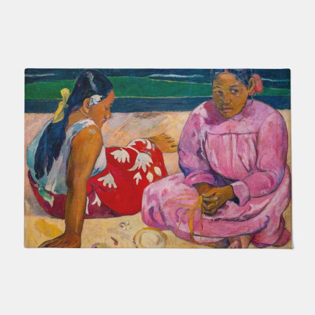Paillasson Paul Gauguin - Femmes tahitiennes sur la plage (Devant)