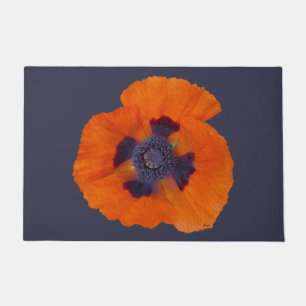 Paillasson Pavot orange écarlate 1