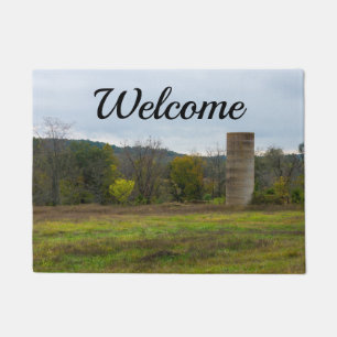 Paillasson Pays Silo Paysage Bienvenue Porte