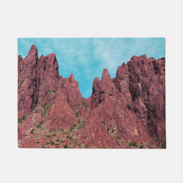 Paillasson Paysage des montagnes (Devant)