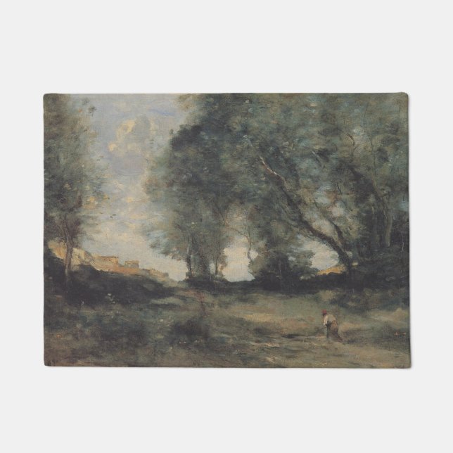 Paillasson Paysage (par Camille Corot) (Devant)