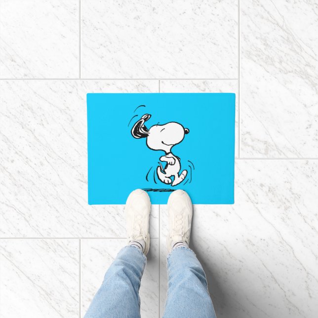 Paillasson Peanuts | Danse joyeuse de Snoopy (Intérieur)