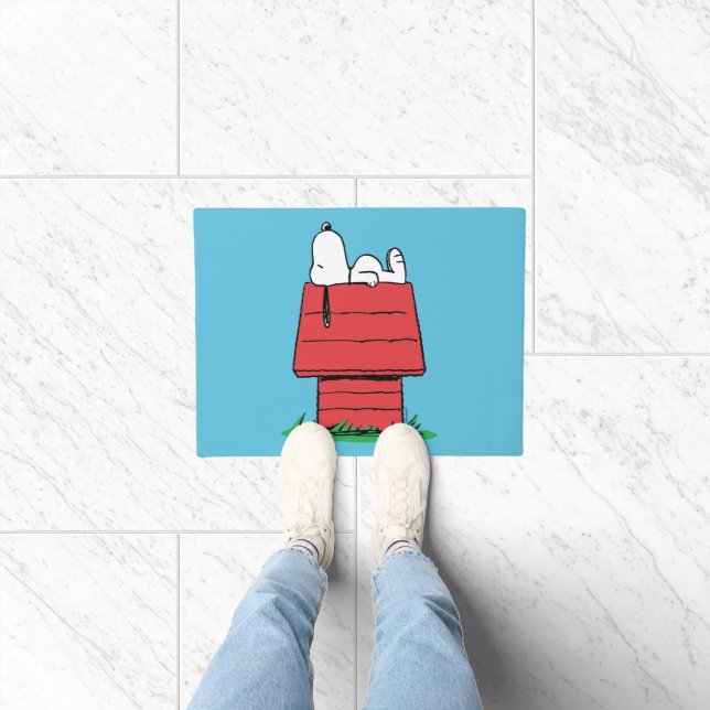 Paillasson Peanuts | Snoopy faisant la sieste (Intérieur)