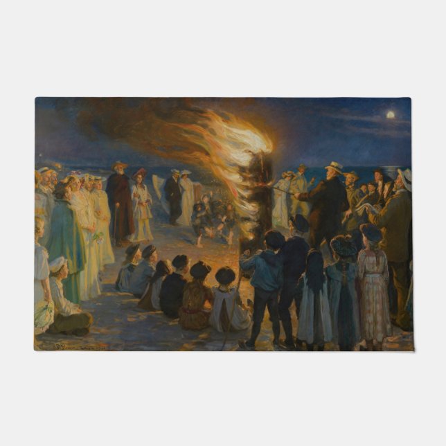 Paillasson Peder Severin Kroyer - Bonfire de la veille du mil (Devant)