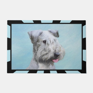 Paillasson Peinture Cesky Terrier - Cute Original Chien Art