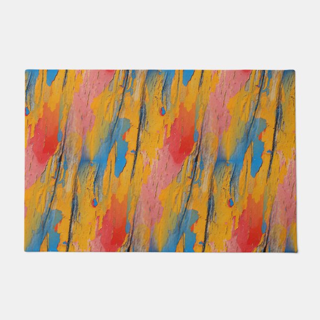 Paillasson Peinture colorée (Devant)