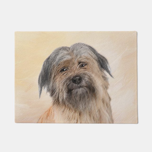 Paillasson Peinture de berger pyrénéenne - Cute Original Chie (Devant)