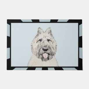 Paillasson Peinture de Bouvier des Flandres - Art original de