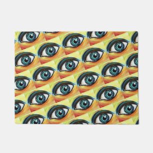 Paillasson Peinture des yeux