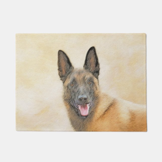 Paillasson Peinture malinoise belge - Beau art original de ch