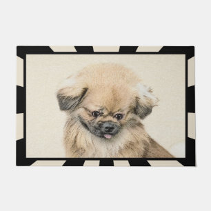 Paillasson Peinture Pekingese - Cute Original Chien Art