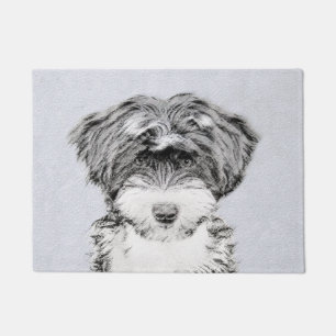 Paillasson Peinture Tibétaine Terrier - Cute Original Chien A