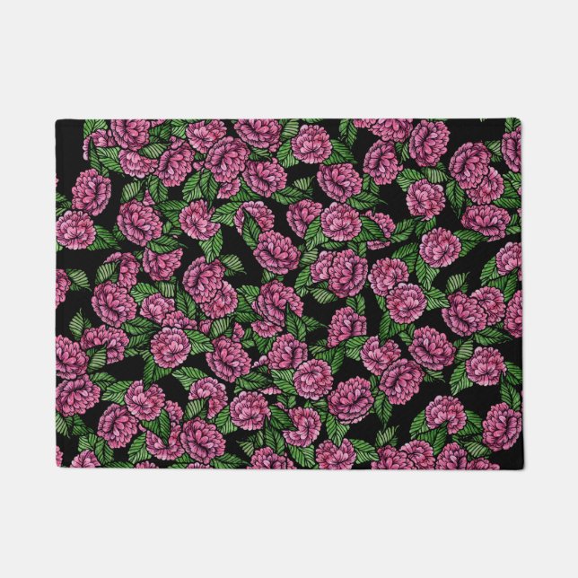 Paillasson Peony rose (Devant)