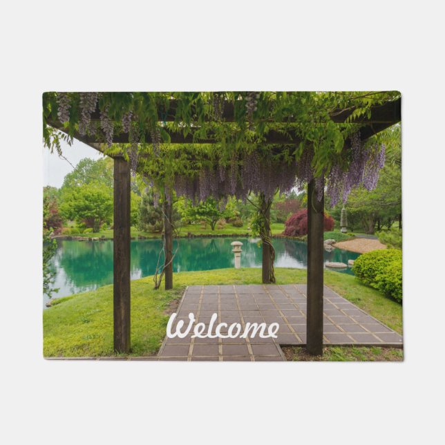 Paillasson Pergola De Wisteria (Devant)