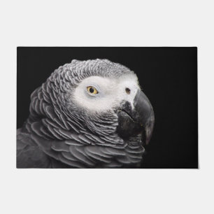 Paillasson Perroquet Gris Africain