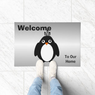 Paillasson Personalised Penguin Design
