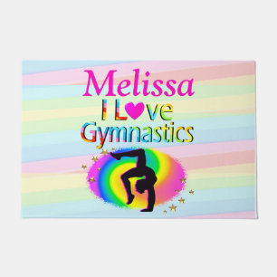 PAILLASSON PERSONNALISÉ J'AIME GYMNASTICS MAT