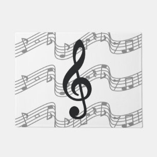 Paillasson Personnel et clef triple