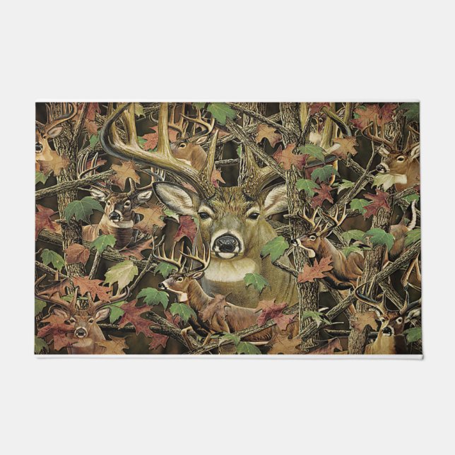 Paillasson Petit Cerf Dans La Jungle (Devant)