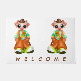 Paillasson Petit clown Boy Doormat