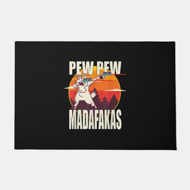 Paillasson Pew Pew Madafakas (Devant)