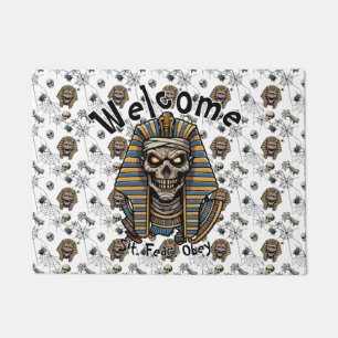Paillasson 🤍 Pharaon Blanc Mummy Doormat 🎃 👑