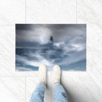 Phare dans la tempête - Mer Baltique