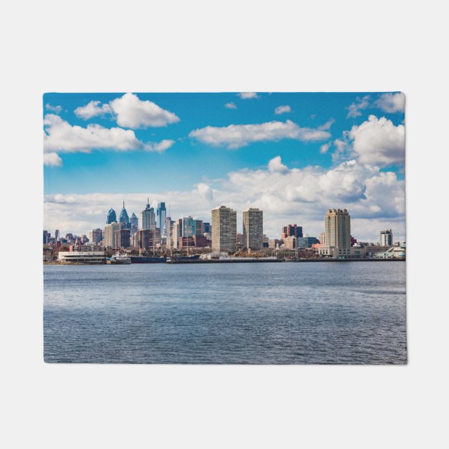 Paillasson Philadelphie Skyline (Devant)