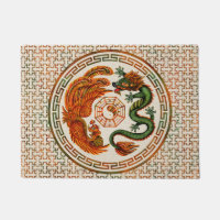 Phoenix et Dragon avec bagua #3
