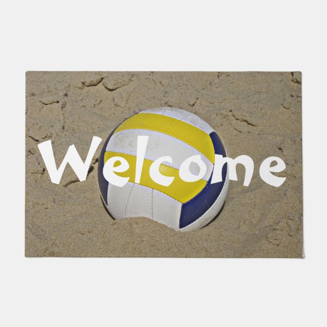 PAILLASSON PHOTO DE BEACH VOLLEYBALL DOORMAT (Devant)