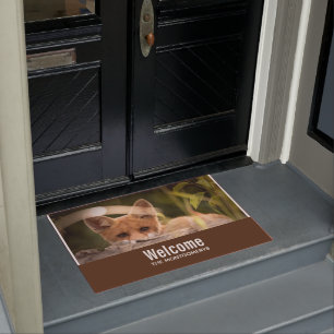 Paillasson Photo de Cute Little Orange Fox