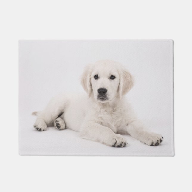 Paillasson Photo de Golden Retriever (Devant)