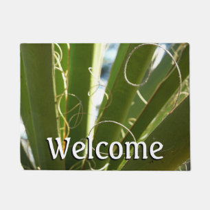 Paillasson Photographie de la nature verte Feuille du Yucca