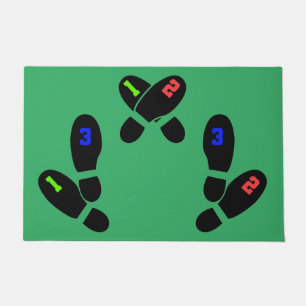 Paillasson Photographie Mat de placement du pied