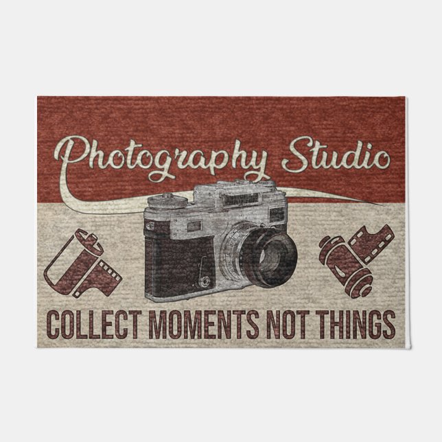 Paillasson Photographie Studio Doormat, Photographe Cadeau (Devant)